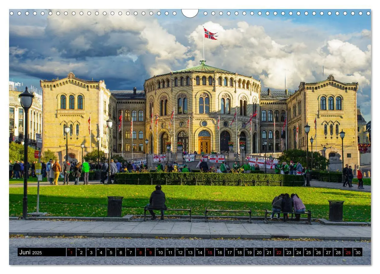 Bild: 9783435260539 | Oslo Impressionen (Wandkalender 2025 DIN A3 quer), CALVENDO...