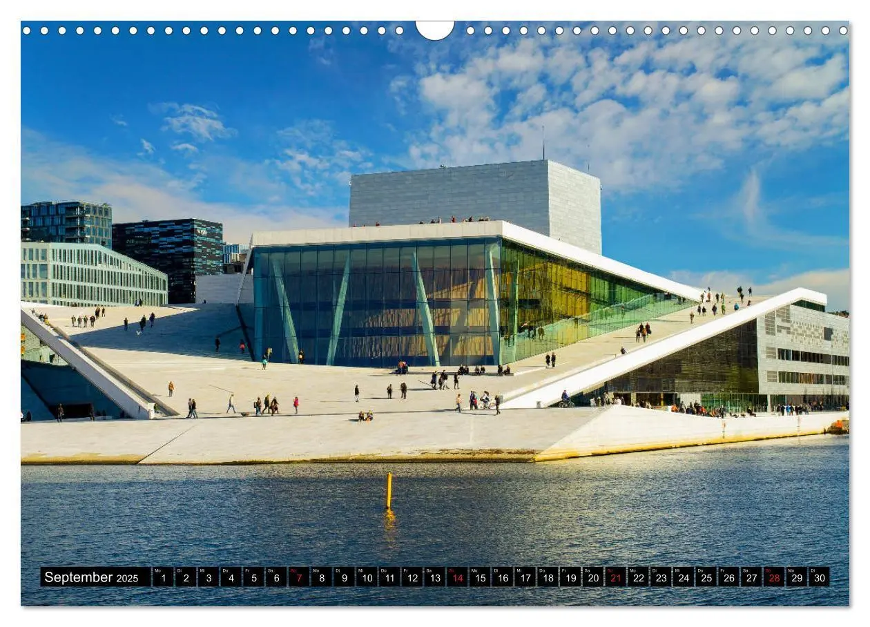 Bild: 9783435260539 | Oslo Impressionen (Wandkalender 2025 DIN A3 quer), CALVENDO...