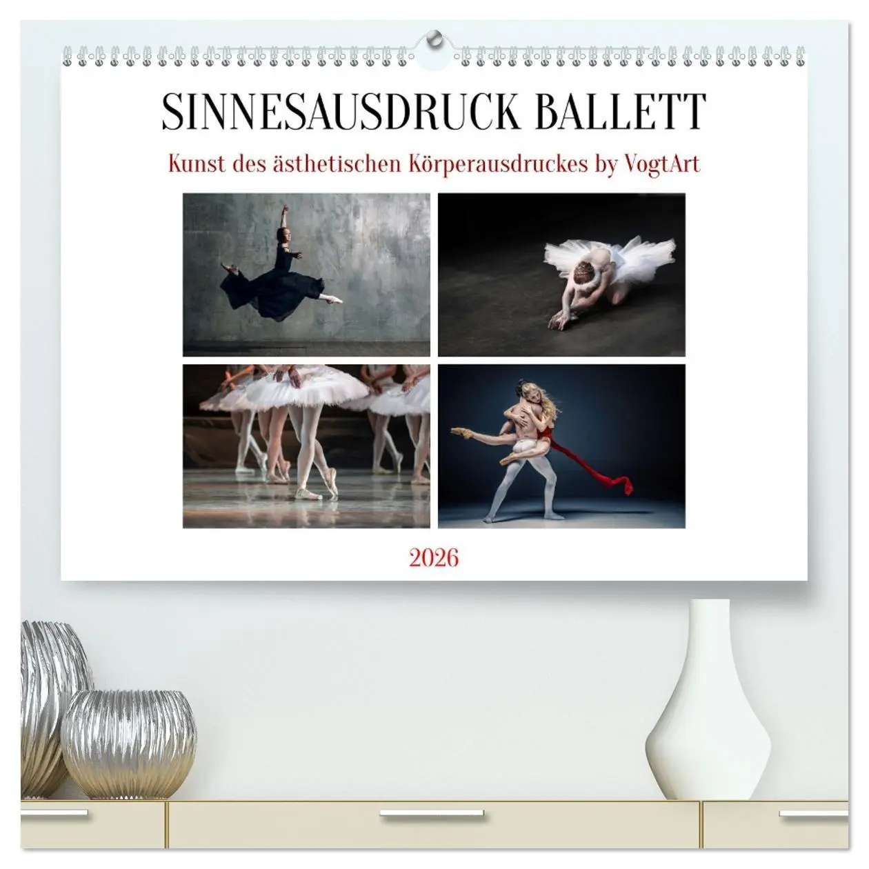 Cover: 9783457420539 | Sinneseindrücke Ballett (hochwertiger Premium Wandkalender 2026 DIN...