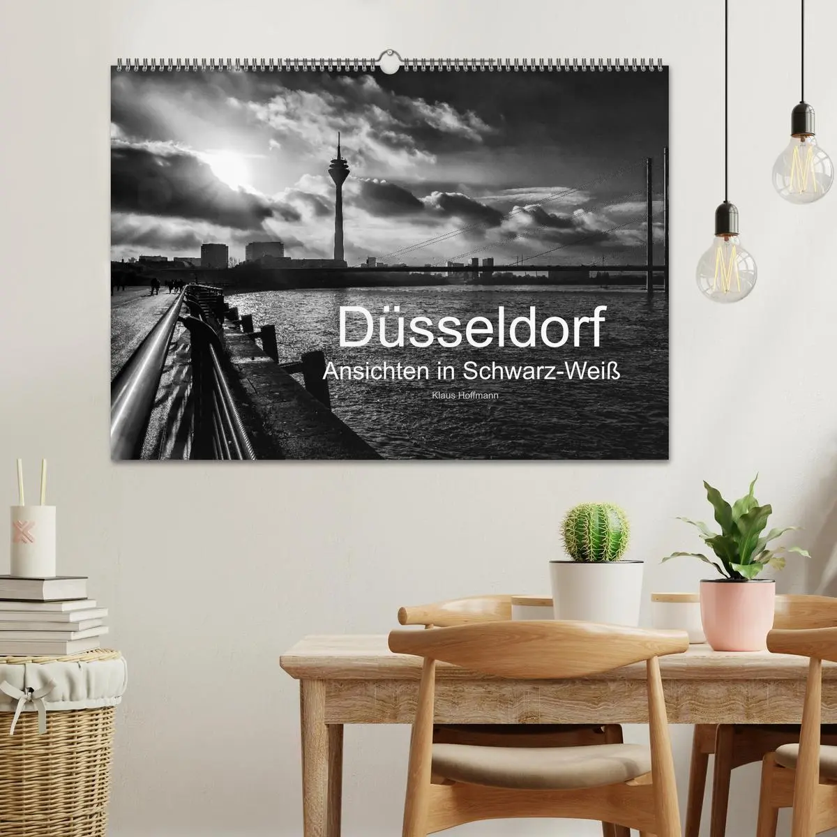 Bild: 9783516060539 | Düsseldorf Ansichten in Schwarz-Weiß (Wandkalender 2026 DIN A2...