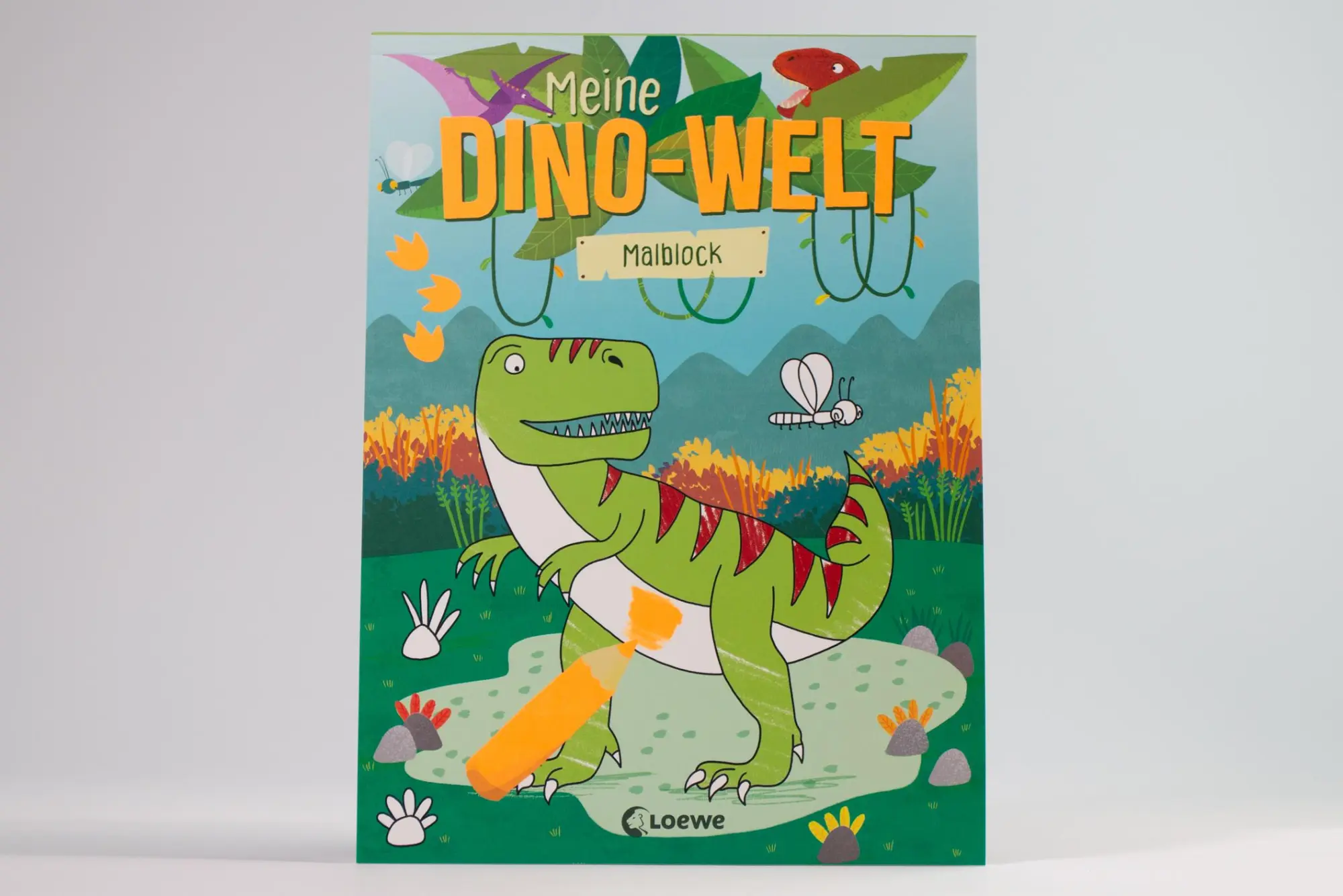 Bild: 9783743220539 | Meine Dino-Welt - Malblock | Taschenbuch | 48 S. | Deutsch | 2025