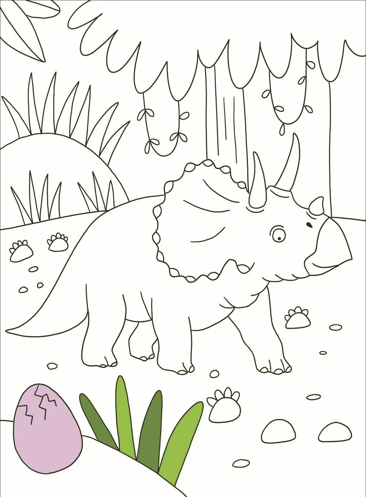 Bild: 9783743220539 | Meine Dino-Welt - Malblock | Taschenbuch | Meine Dino-Welt | 48 S.