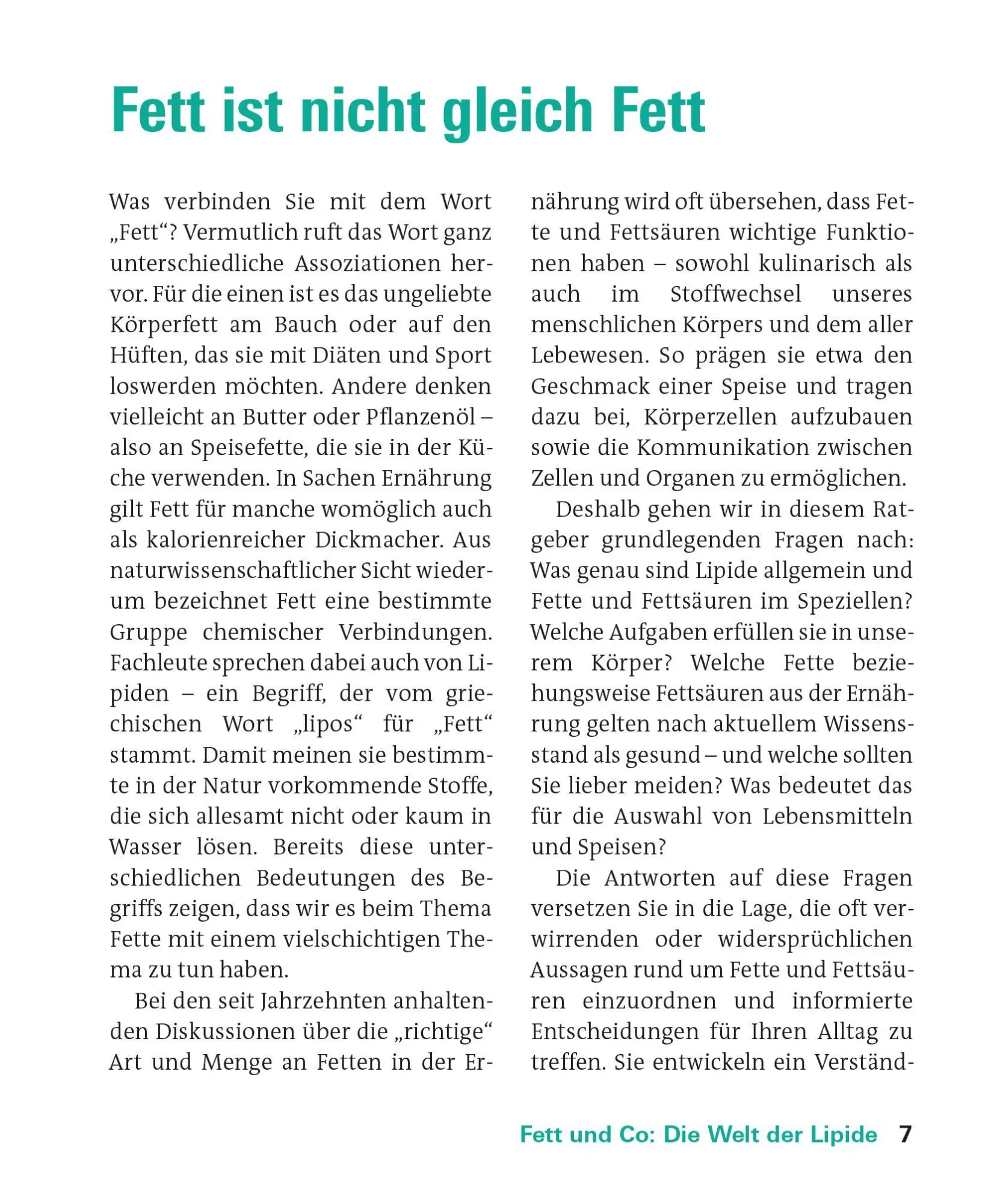 Bild: 9783747110539 | Fette und Fettsäuren | Angela Bechthold | Taschenbuch | 208 S. | 2026