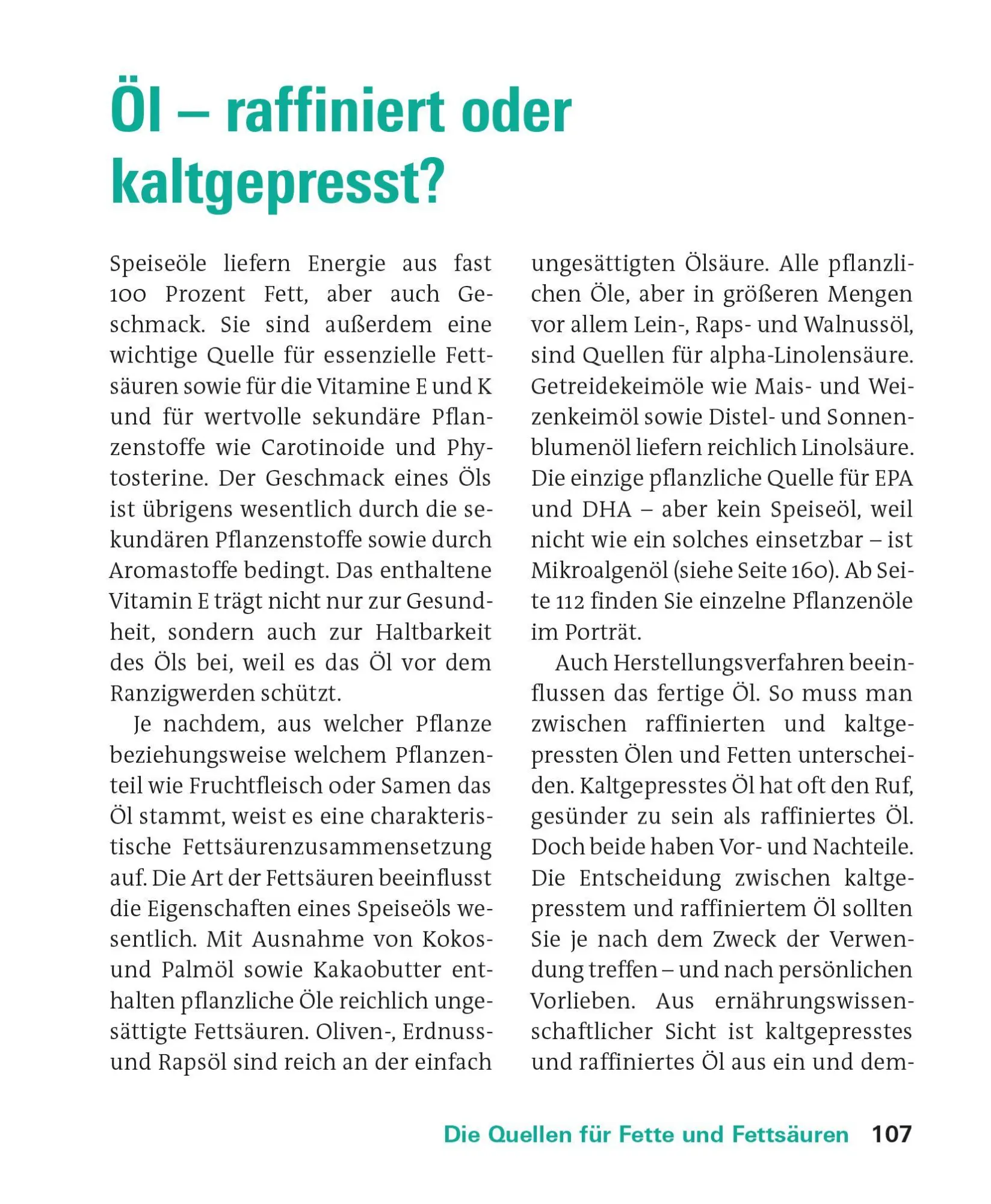Bild: 9783747110539 | Fette und Fettsäuren | Angela Bechthold | Taschenbuch | 208 S. | 2026