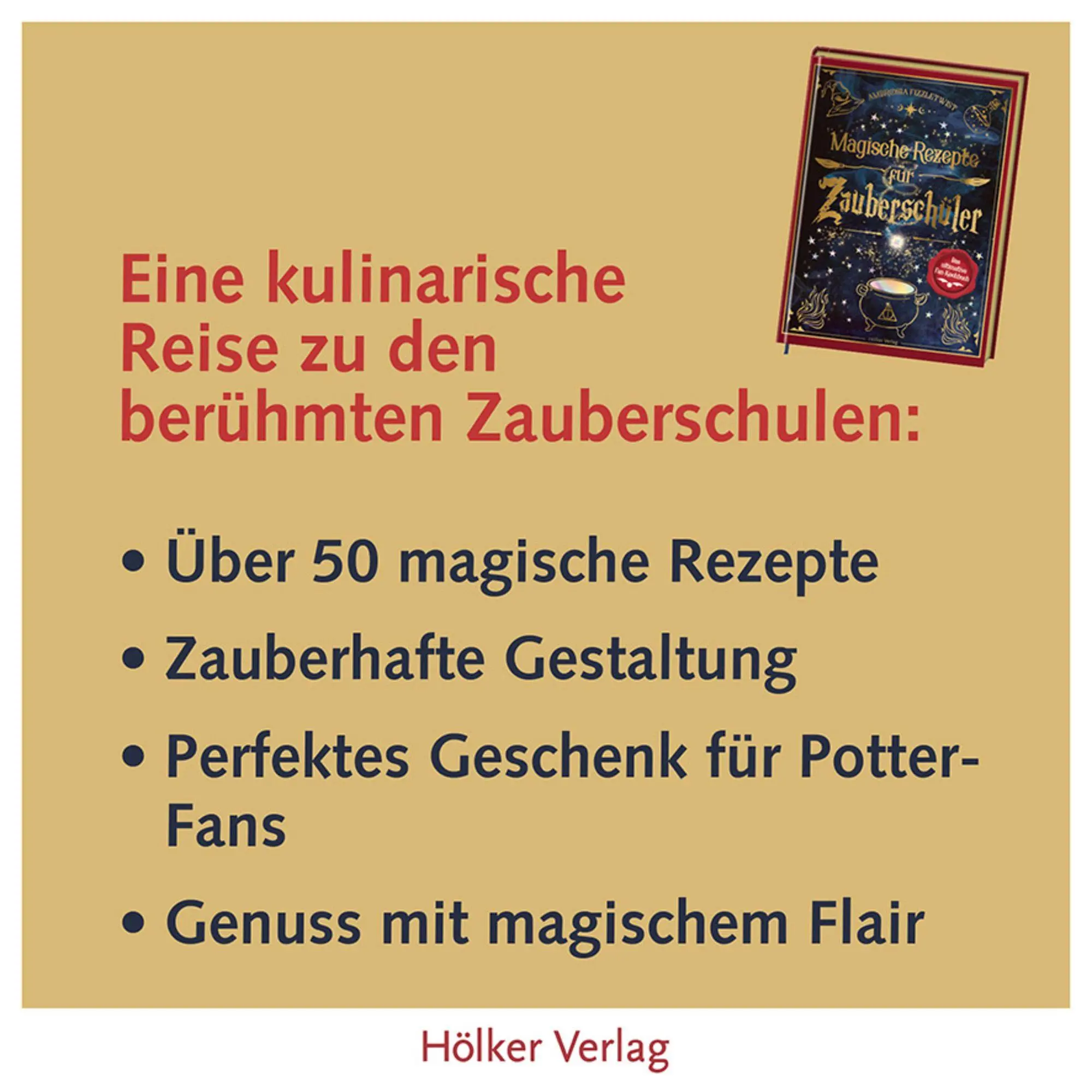 Bild: 9783756710539 | Magische Rezepte für Zauberschüler | Das ultimative Fan-Kochbuch
