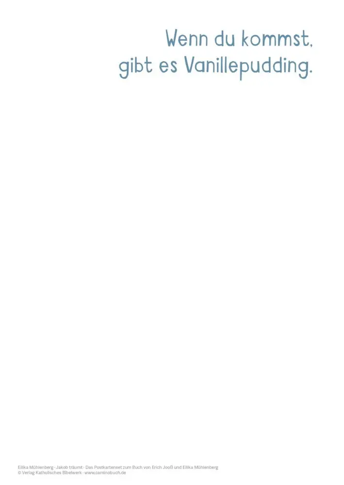 Bild: 9783961570539 | Jakob träumt | Das Postkartenbuch | Eilika Mühlenberg | Loseblatt