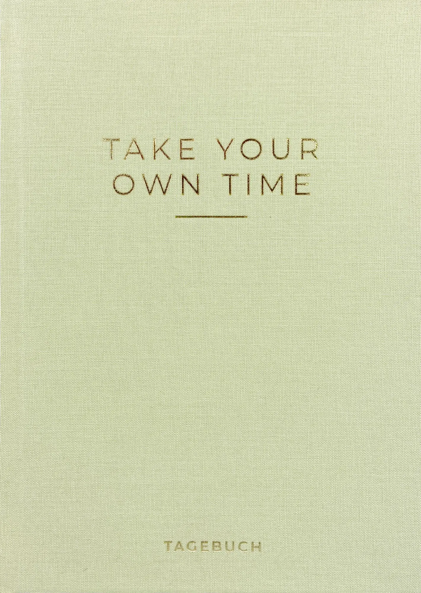 Cover: 9783967750539 | »Take your own time« Tagebuch | Caro | Notizbuch | 240 S. | Deutsch