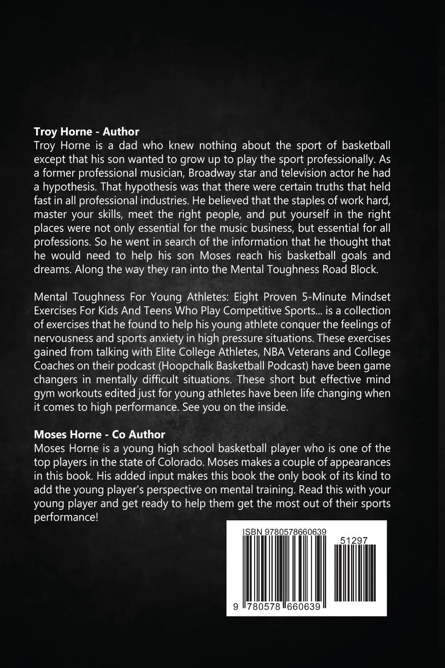 Rückseite: 9780578660639 | Mental Toughness For Young Athletes | Moses Horne (u. a.) | Buch