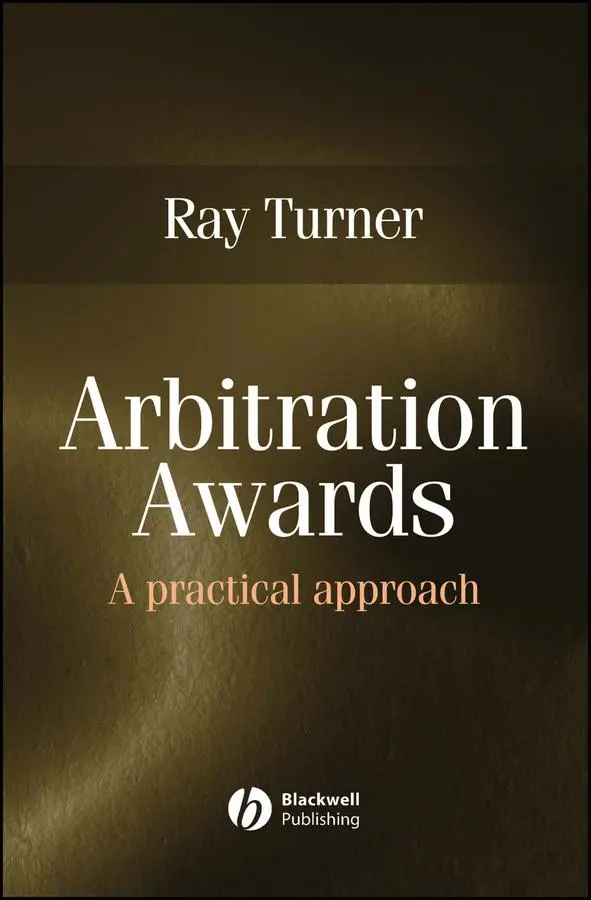 Cover: 9781405130639 | Arbitration Awards | A Practical Approach | Ray Turner | Buch | 2005