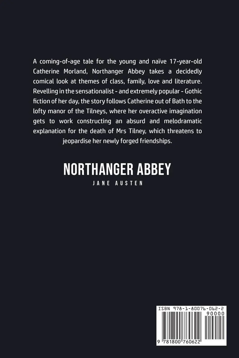 Rückseite: 9781800760639 | Northanger Abbey | Jane Austen | Taschenbuch | Kartoniert / Broschiert