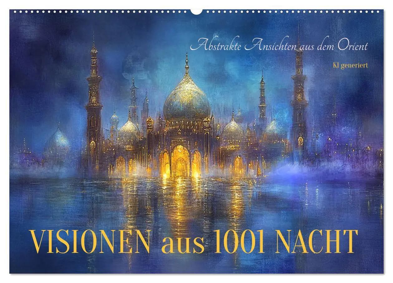 Cover: 9783457340639 | Visionen aus 1001 Nacht (Wandkalender 2026 DIN A2 quer), CALVENDO...