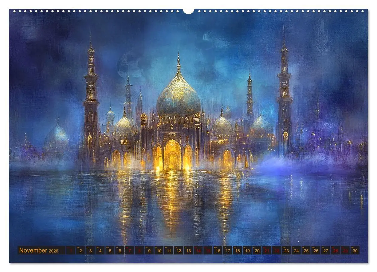 Bild: 9783457340639 | Visionen aus 1001 Nacht (Wandkalender 2026 DIN A2 quer), CALVENDO...