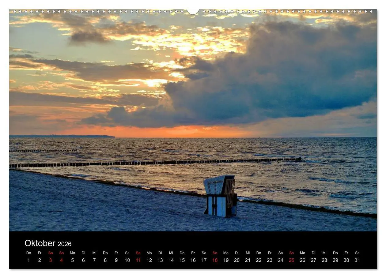 Bild: 9783457960639 | Zeit für... die Insel Poel (Wandkalender 2026 DIN A2 quer),...
