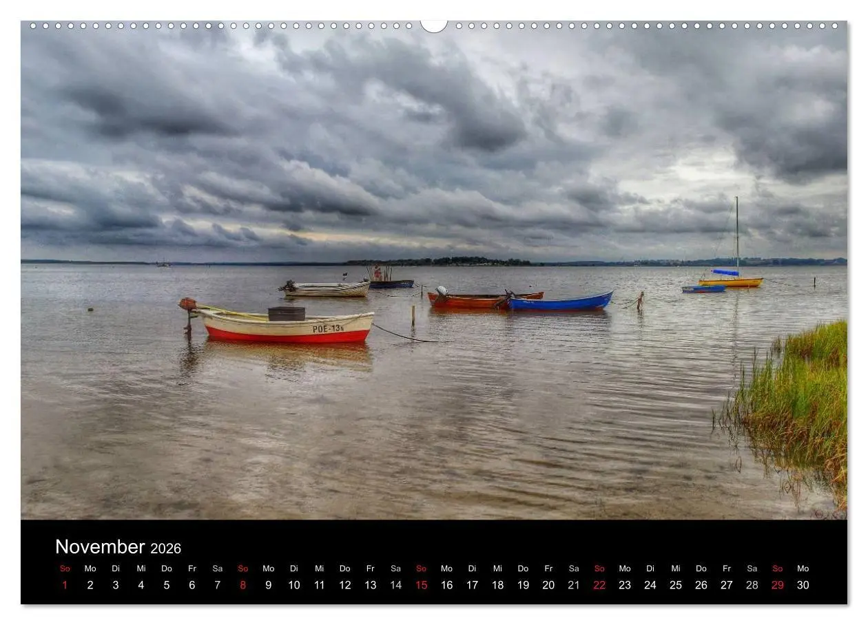 Bild: 9783457960639 | Zeit für... die Insel Poel (Wandkalender 2026 DIN A2 quer),...