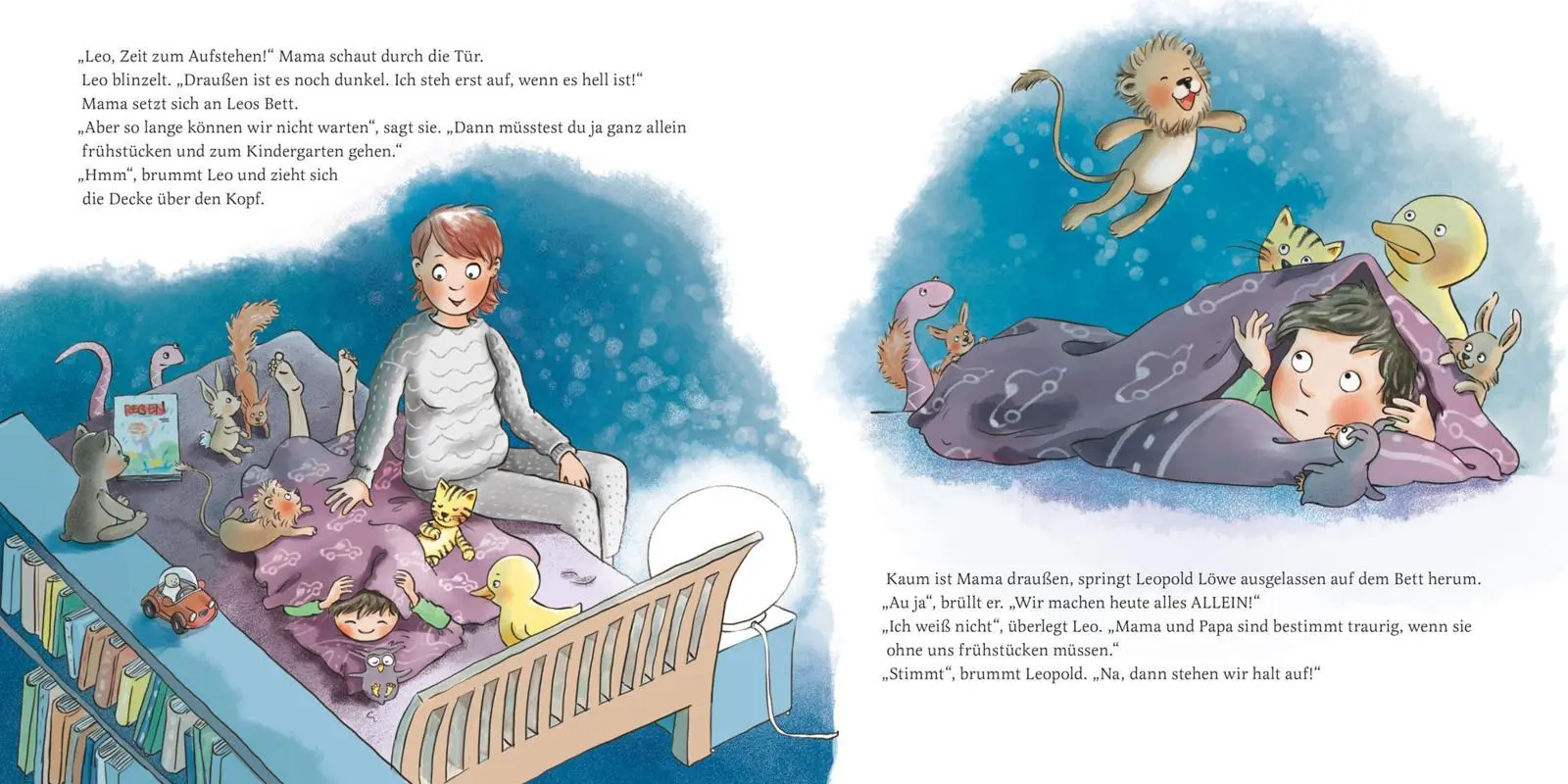 Bild: 9783551080639 | LESEMAUS 163: Leo und Leopold - Weihnachten im Kindergarten | Boehme