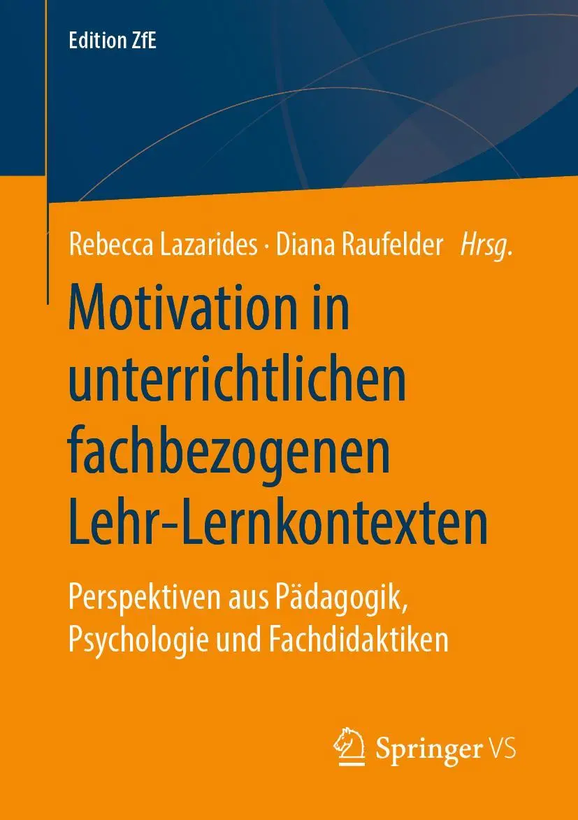 Cover: 9783658310639 | Motivation in unterrichtlichen fachbezogenen Lehr-Lernkontexten | Buch