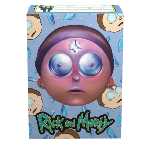 Cover: 5706569160739 | WB100 Brushed Art - Rick and Morty - Morty | Dragon Shield!