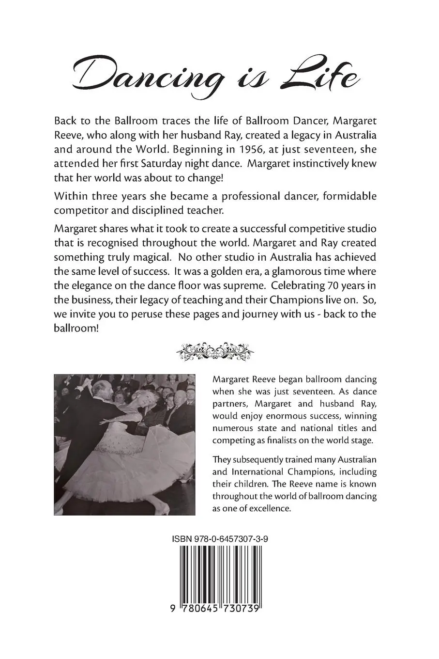 Rückseite: 9780645730739 | Back to the Ballroom | Margaret Reeve | Taschenbuch | Englisch | 2023