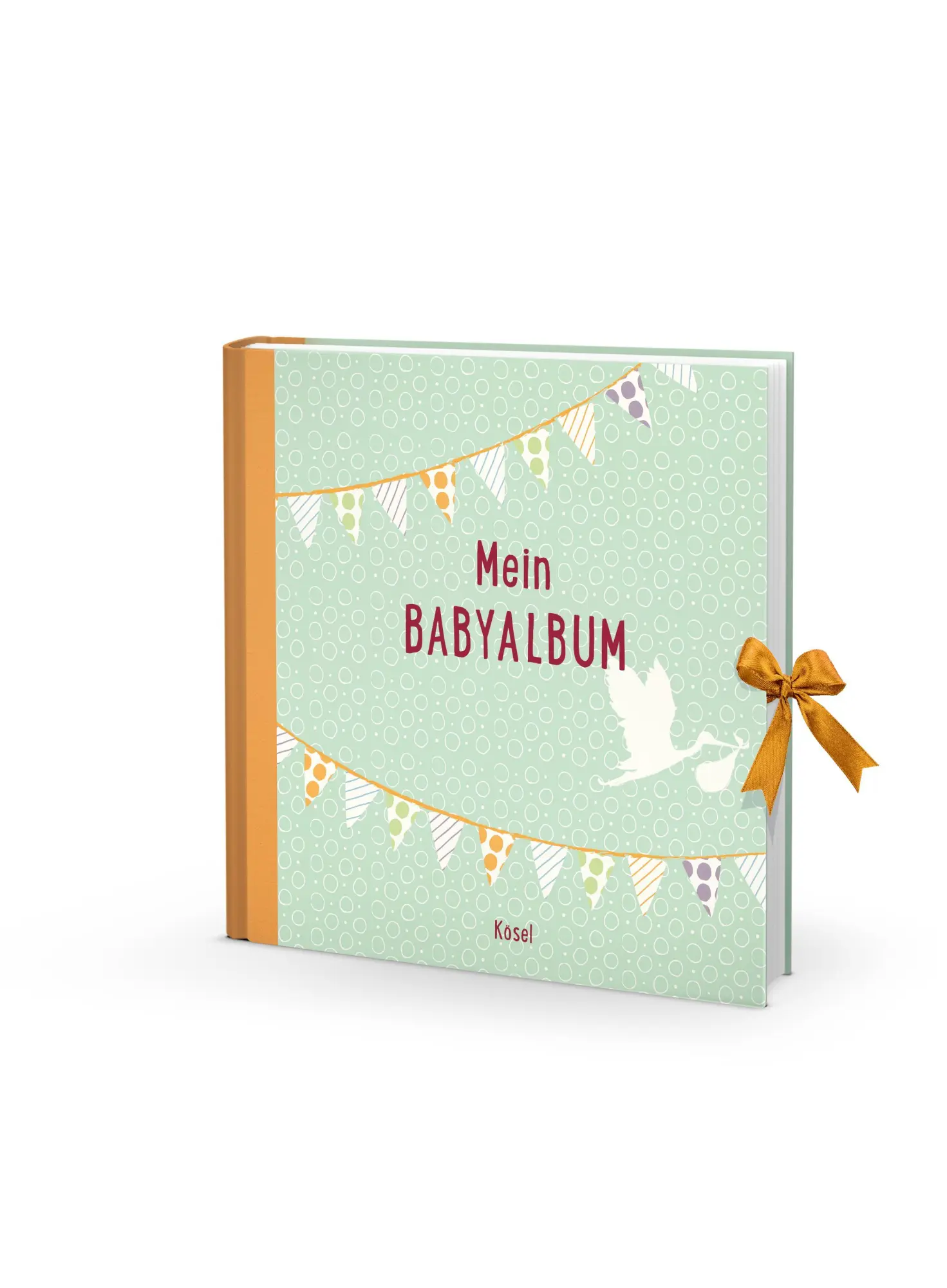 Bild: 9783466310739 | Mein Babyalbum | Buch | Mit Schleife zum Zubinden und Einstecktasche