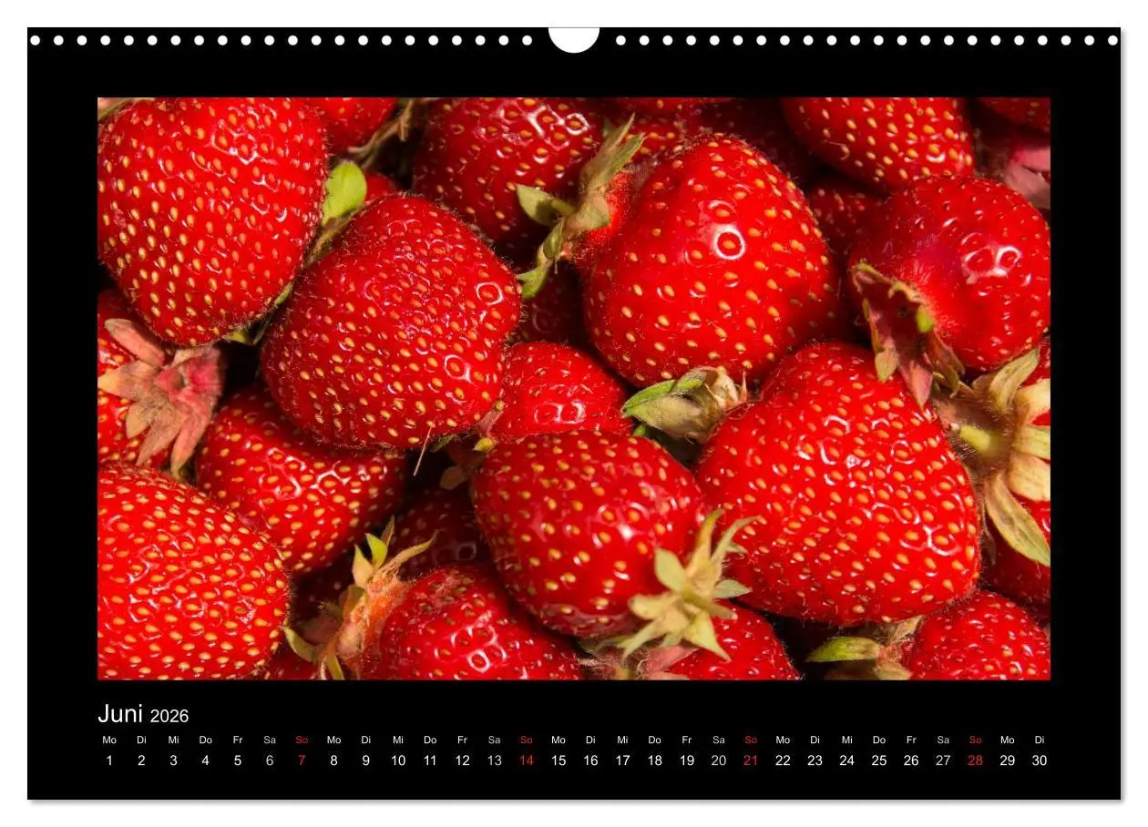 Bild: 9783516110739 | essbar - Buntes Obst und Gemüse (Wandkalender 2026 DIN A3 quer),...