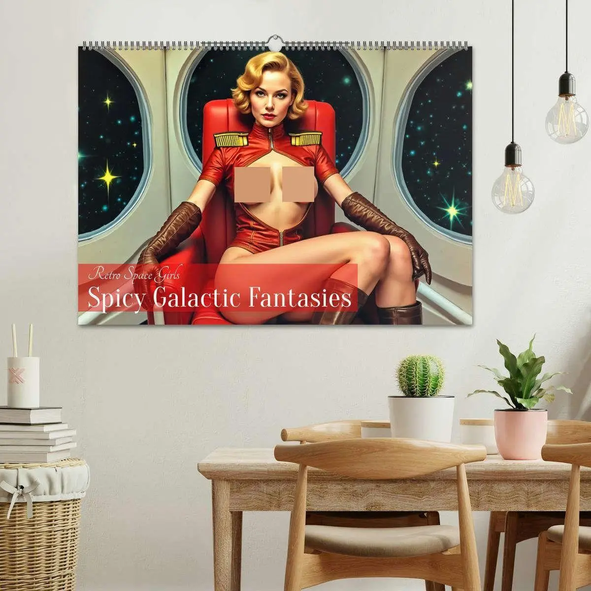 Bild: 9783516660739 | Retro Space Girls - Spicy Galactic Fantasies (Wandkalender 2026 DIN...