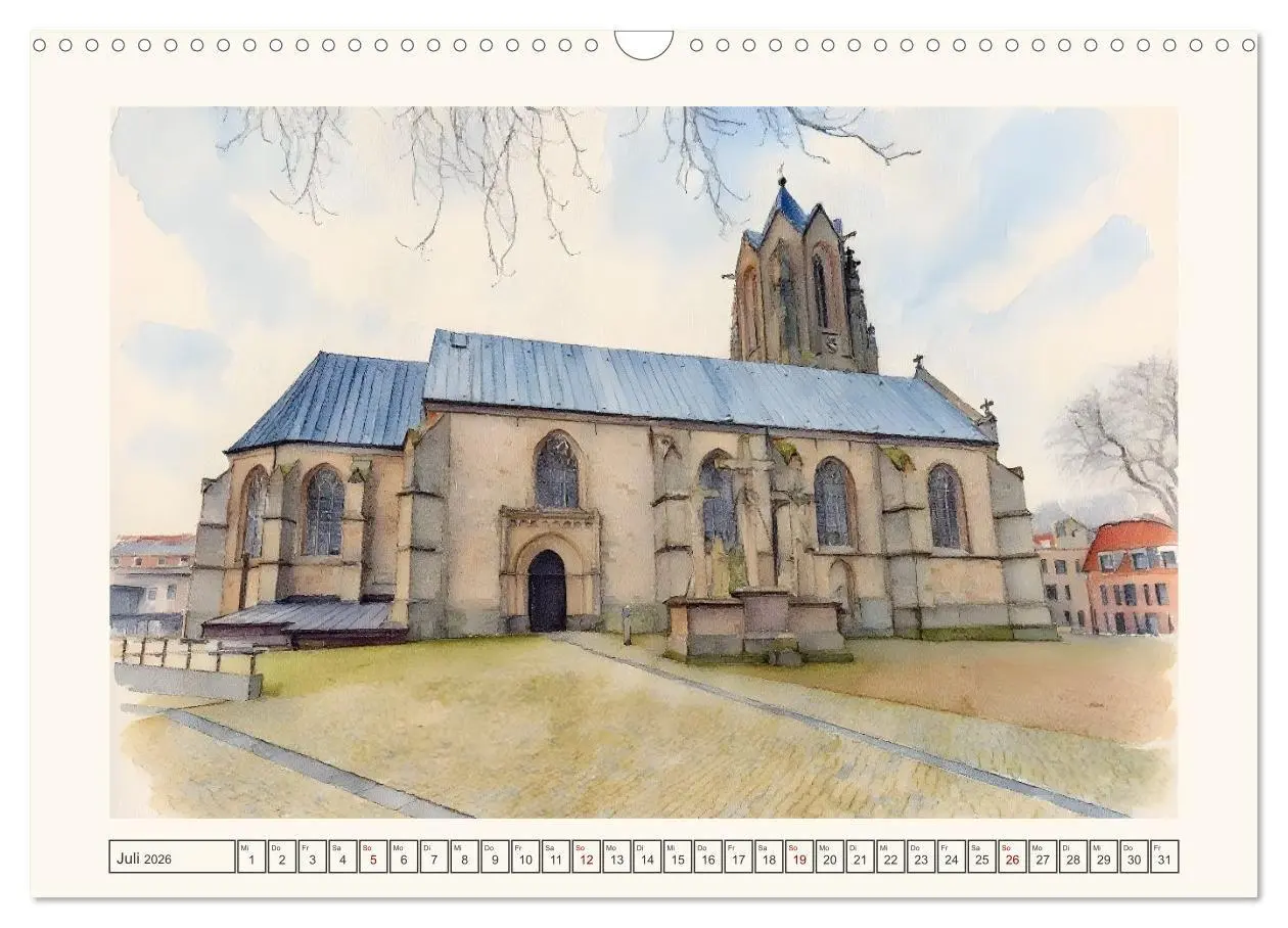 Bild: 9783516730739 | Von Süd nach Nord durch's Emsland (Wandkalender 2026 DIN A3 quer),...