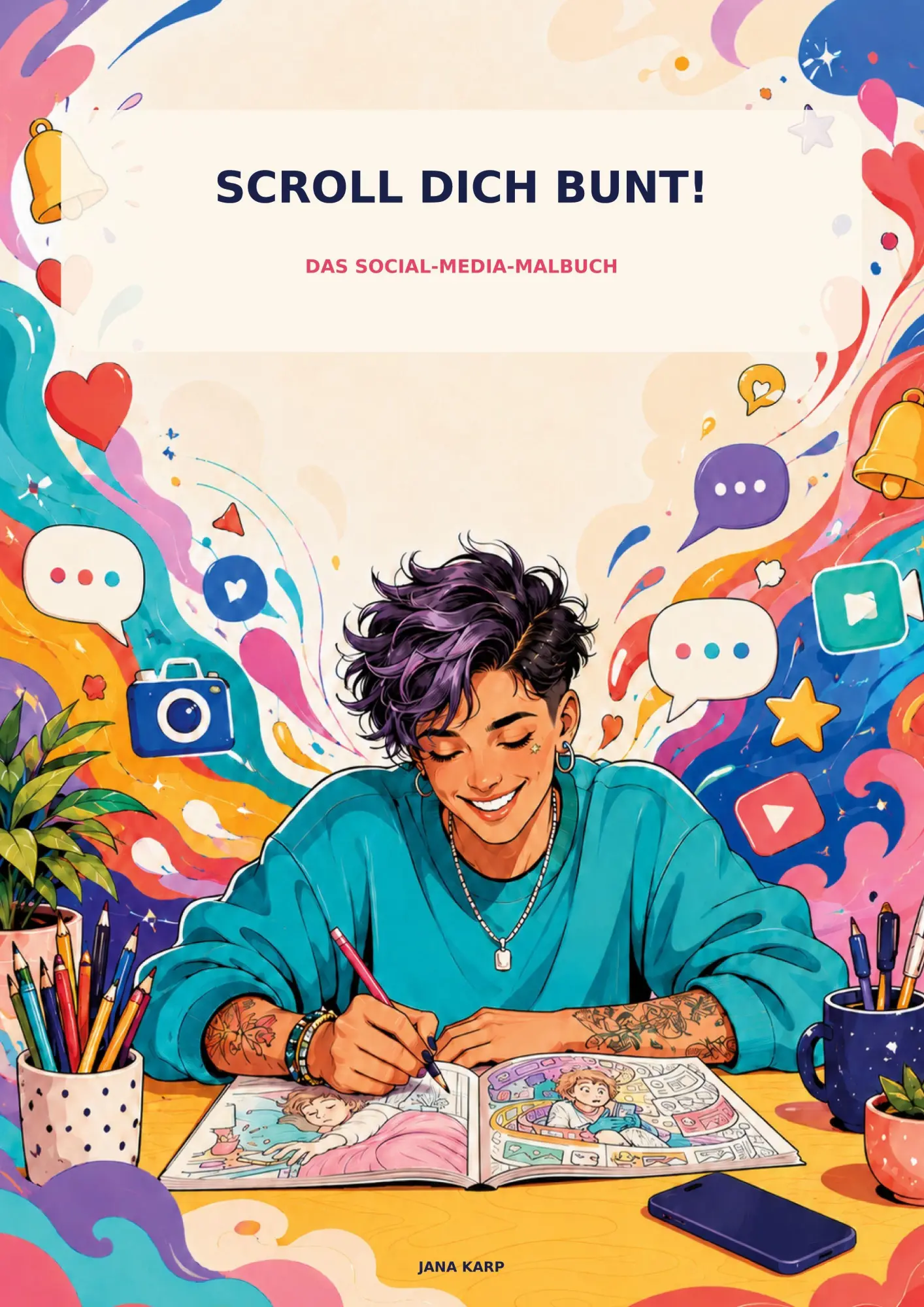 Cover: 9783696780739 | Scroll dich bunt! | Jana Karp | Taschenbuch | 96 S. | Deutsch | 2026