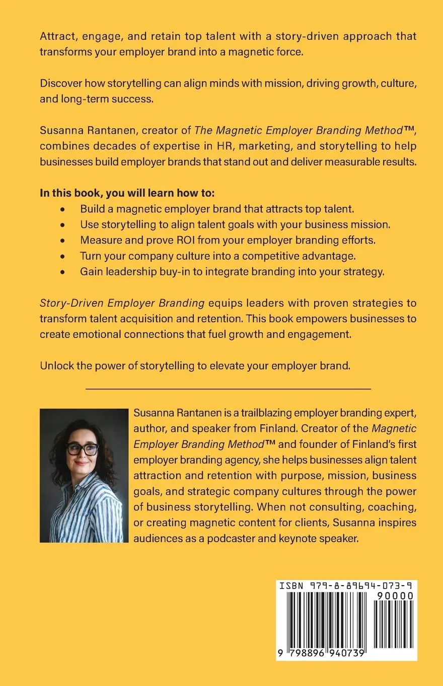 Rückseite: 9798896940739 | Story-Driven Employer Branding | Susanna Rantanen | Taschenbuch | 2025