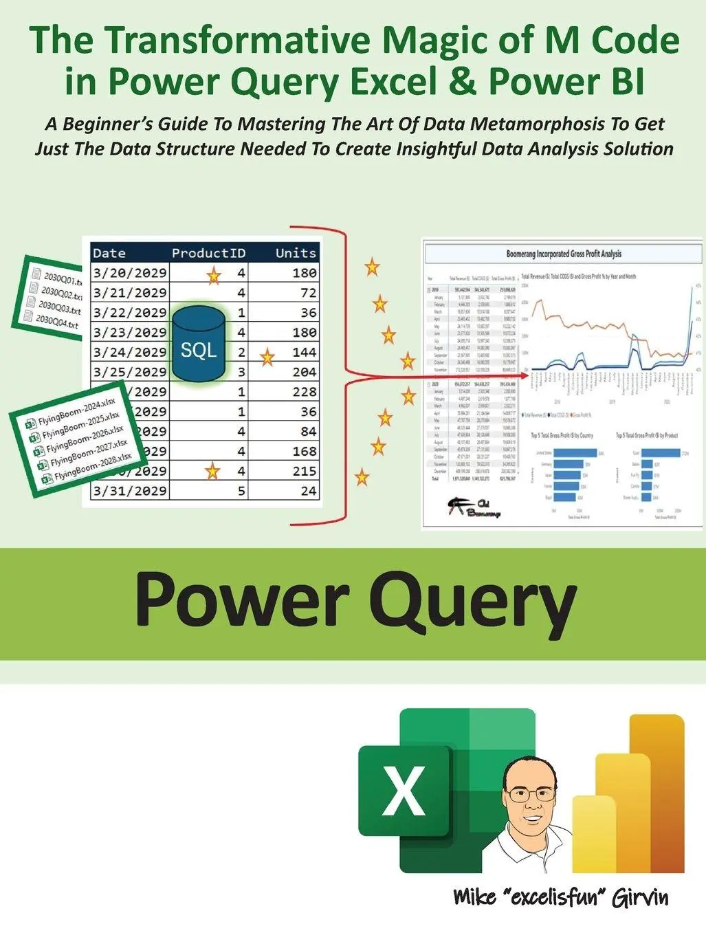 Cover: 9781615470839 | The Transformative Magic of M Code in Power Query Excel &amp; Power BI