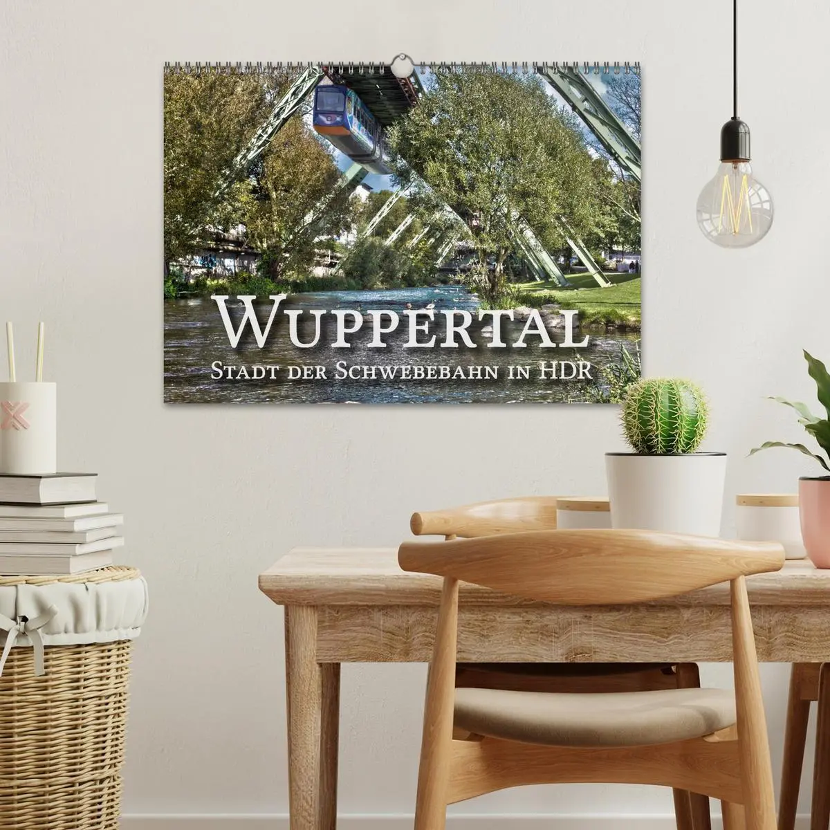 Bild: 9783516100839 | Wuppertal - Stadt der Schwebebahn in HDR (Wandkalender 2026 DIN A3...