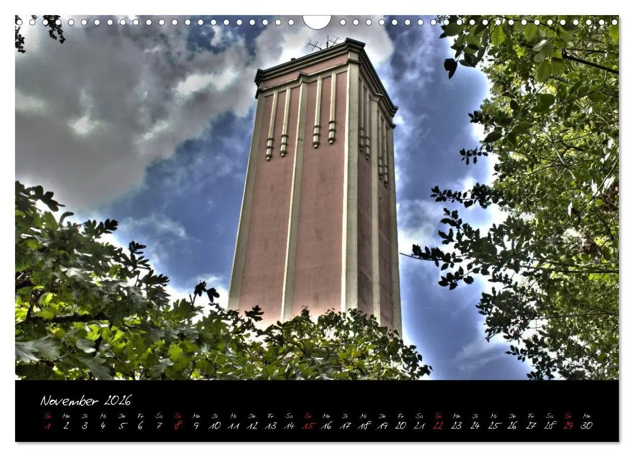 Bild: 9783516100839 | Wuppertal - Stadt der Schwebebahn in HDR (Wandkalender 2026 DIN A3...
