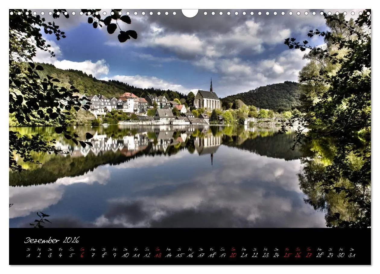 Bild: 9783516100839 | Wuppertal - Stadt der Schwebebahn in HDR (Wandkalender 2026 DIN A3...
