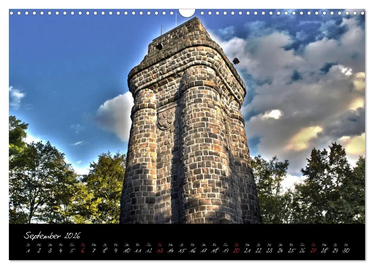 Bild: 9783516100839 | Wuppertal - Stadt der Schwebebahn in HDR (Wandkalender 2026 DIN A3...