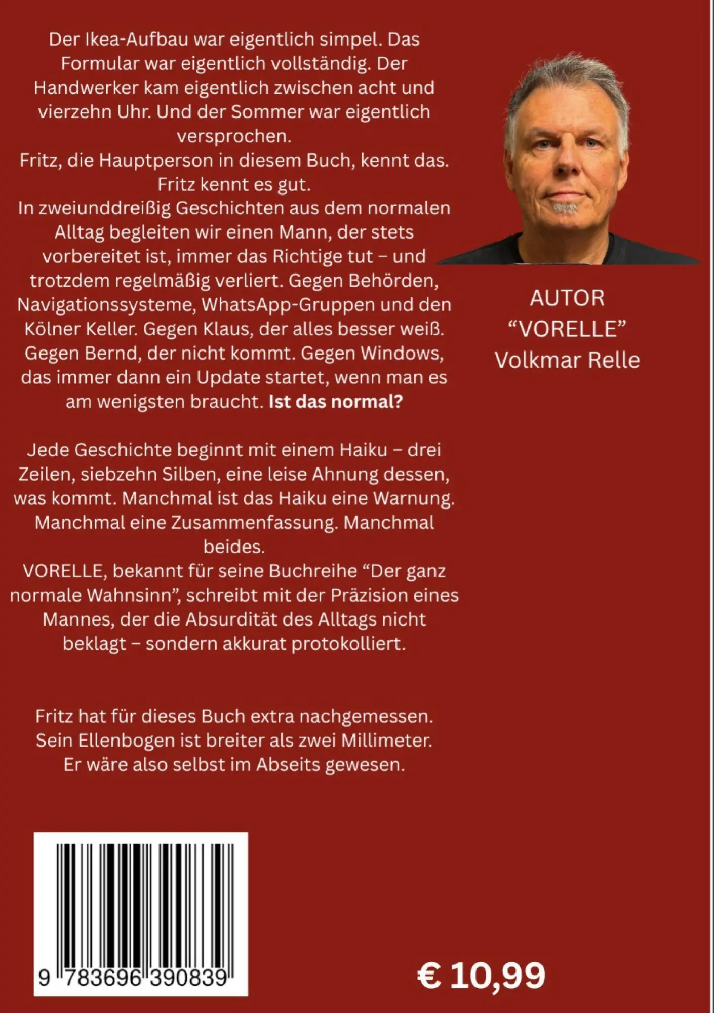 Rückseite: 9783696390839 | Ist das normal? | Haikus und Geschichten aus dem Alltag | Relle | Buch