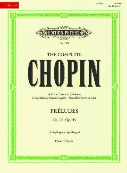 Cover: 642390670939 | Haftnotizblock Chopin Préludes op. 28, op. 45 | Klemmhefter | Deutsch