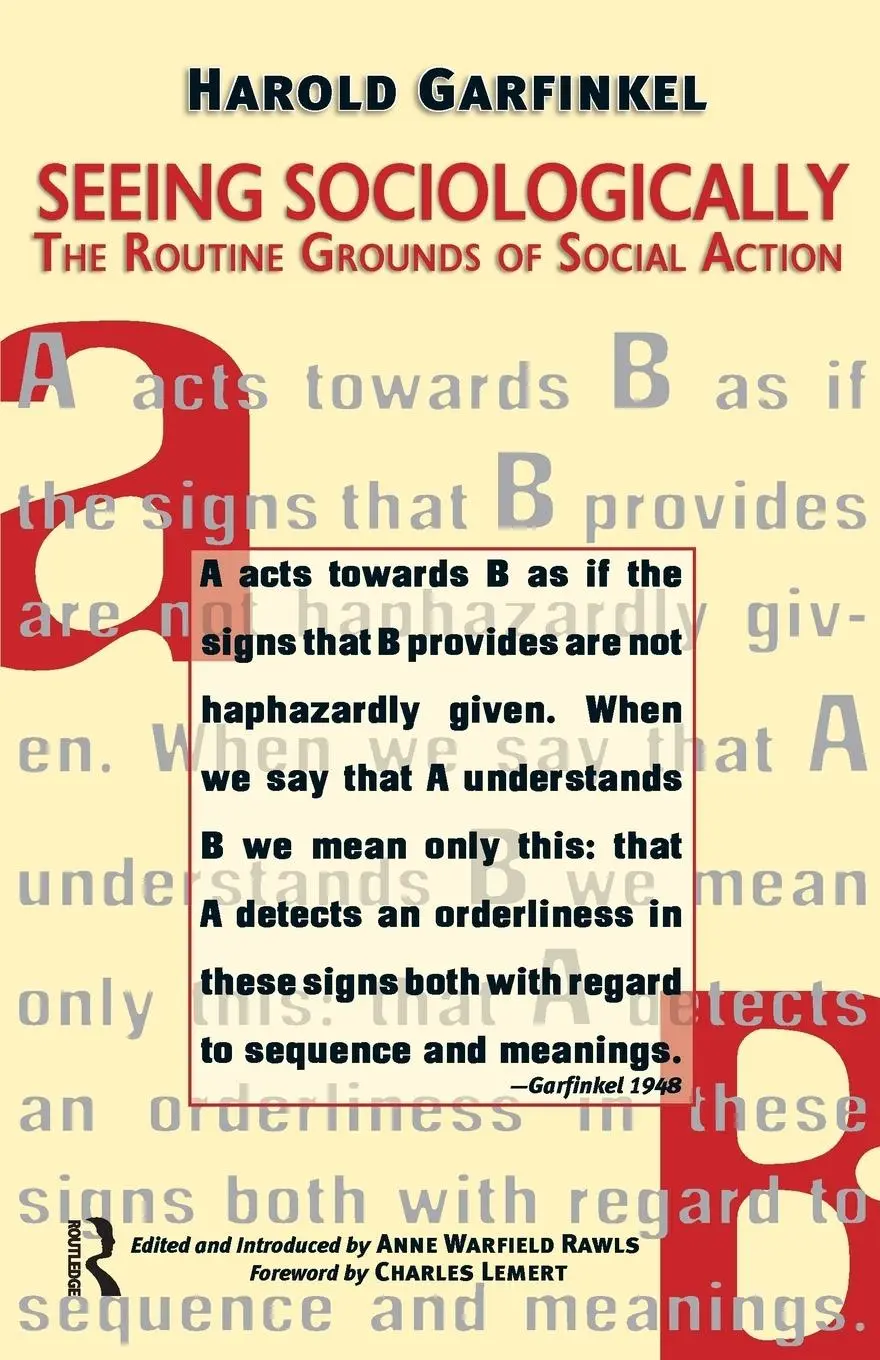 Cover: 9781594510939 | Seeing Sociologically | The Routine Grounds of Social Action | Buch