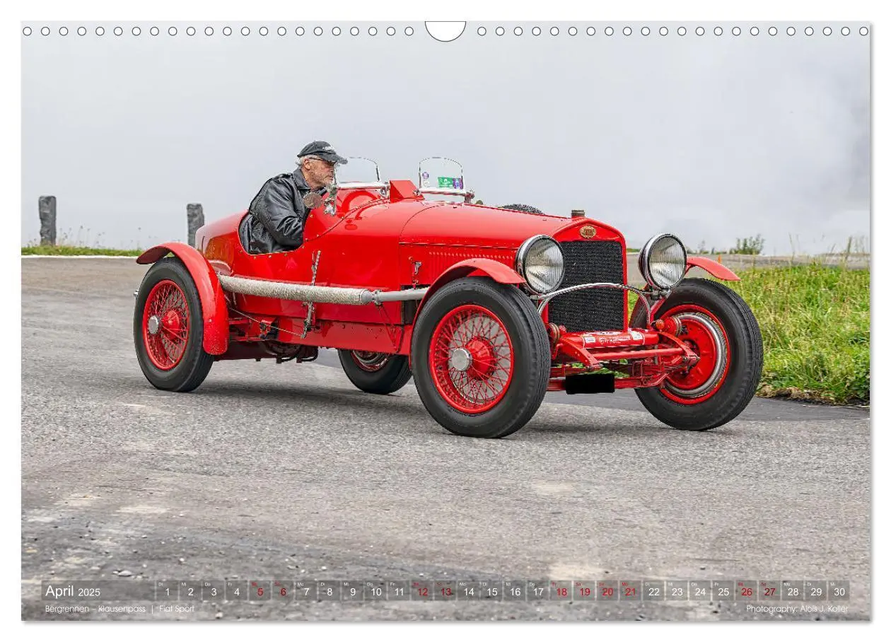 Bild: 9783383820939 | Bergrennen - Klausenpass (Wandkalender 2025 DIN A3 quer), CALVENDO...