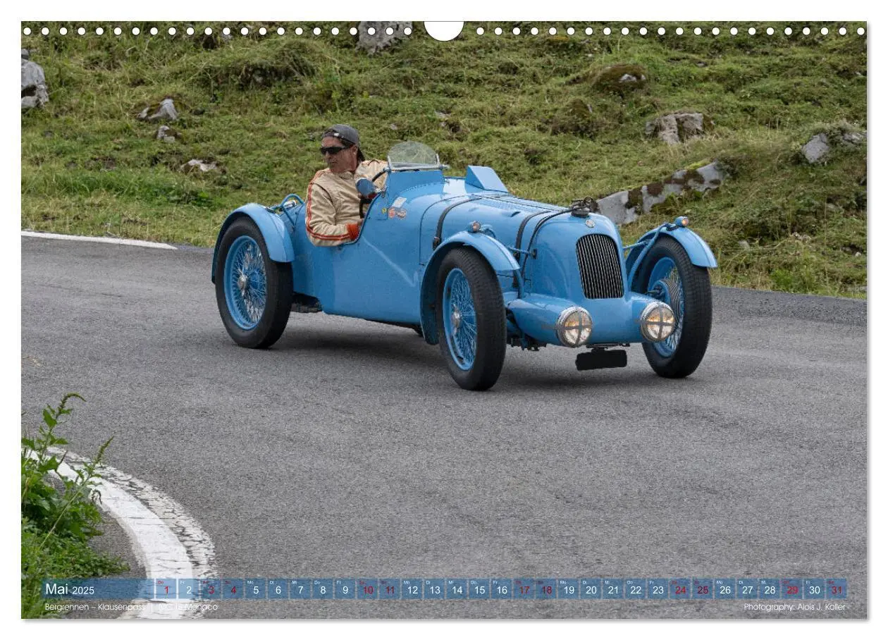 Bild: 9783383820939 | Bergrennen - Klausenpass (Wandkalender 2025 DIN A3 quer), CALVENDO...