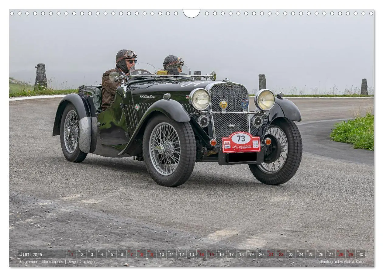 Bild: 9783383820939 | Bergrennen - Klausenpass (Wandkalender 2025 DIN A3 quer), CALVENDO...