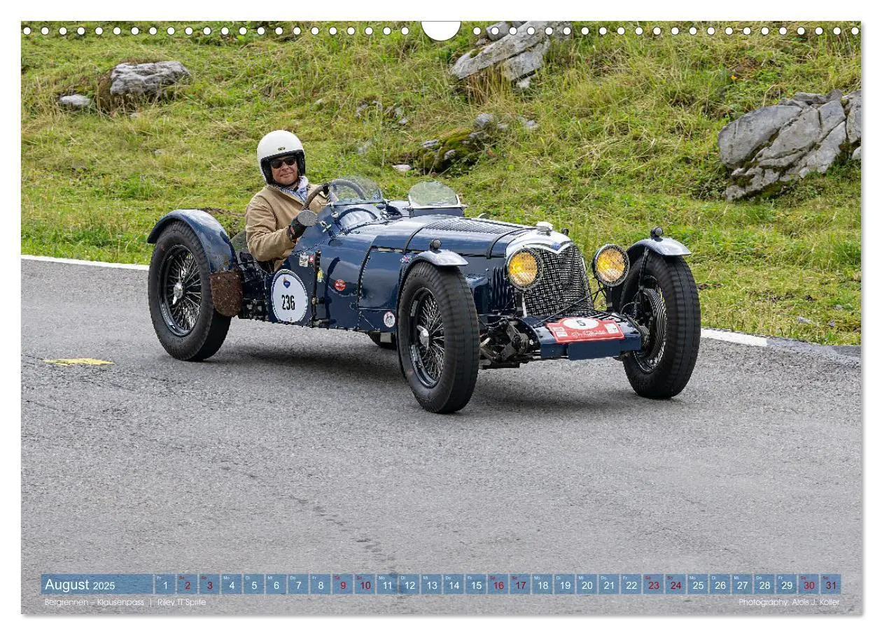 Bild: 9783383820939 | Bergrennen - Klausenpass (Wandkalender 2025 DIN A3 quer), CALVENDO...