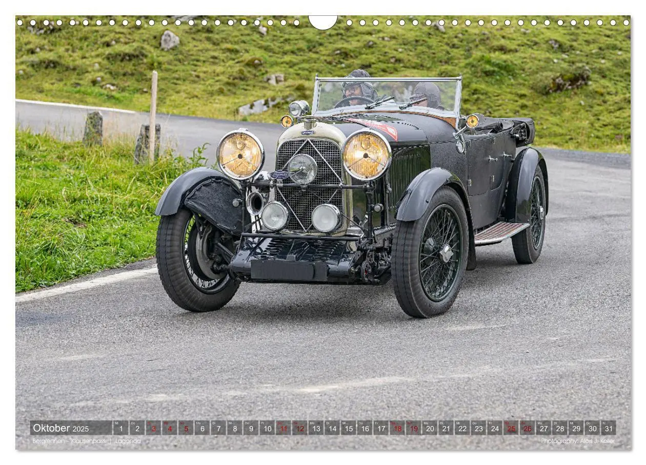 Bild: 9783383820939 | Bergrennen - Klausenpass (Wandkalender 2025 DIN A3 quer), CALVENDO...