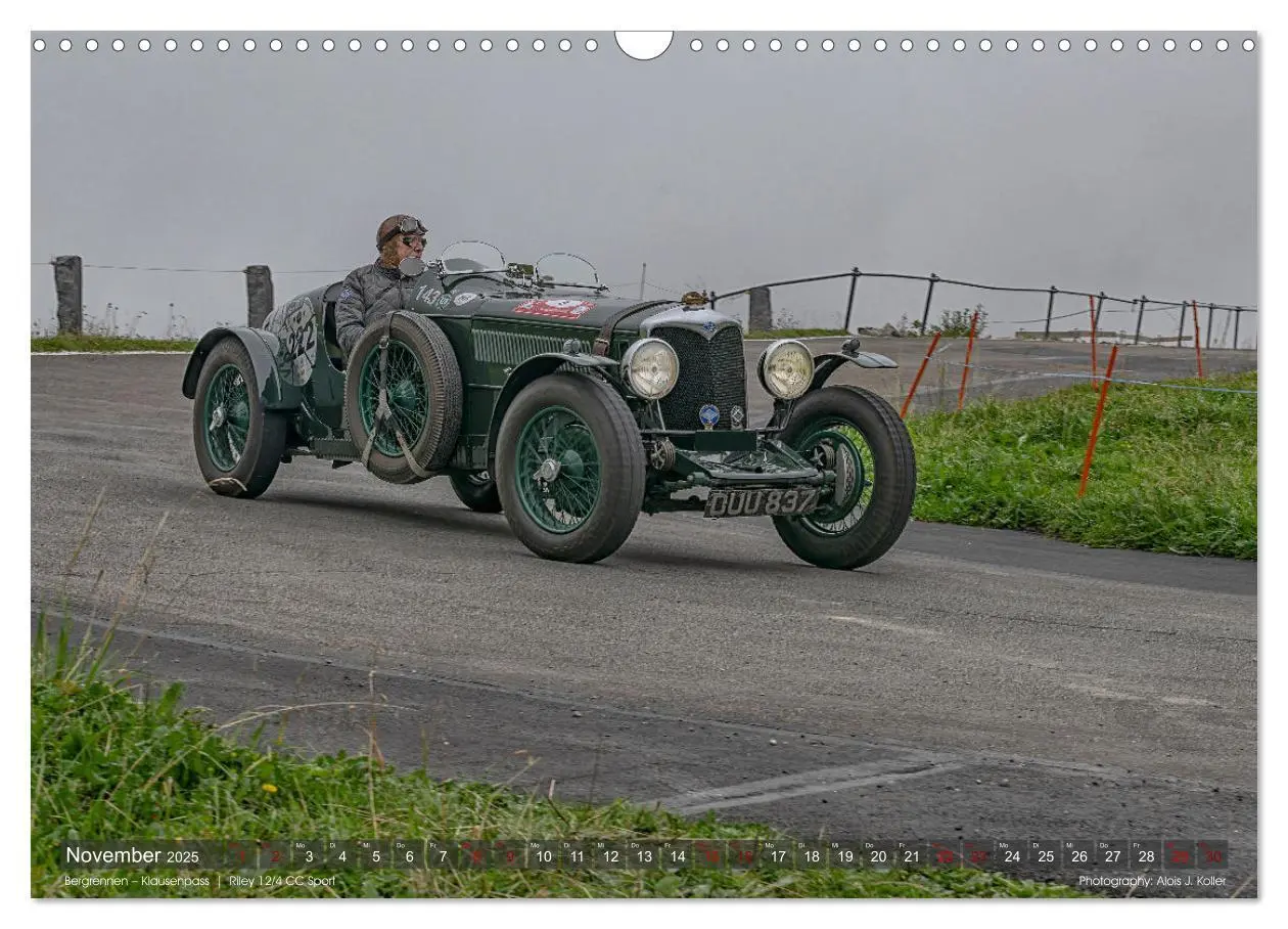 Bild: 9783383820939 | Bergrennen - Klausenpass (Wandkalender 2025 DIN A3 quer), CALVENDO...