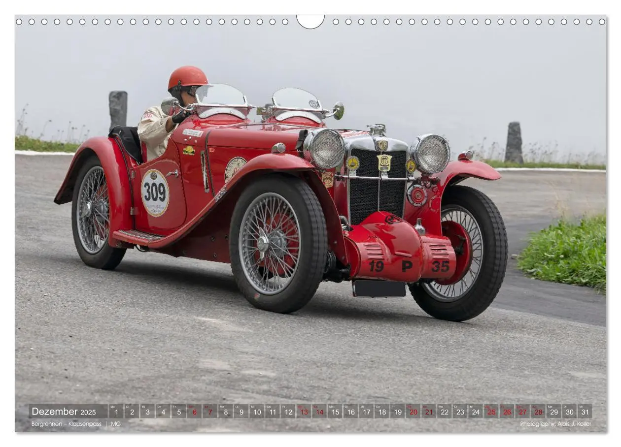 Bild: 9783383820939 | Bergrennen - Klausenpass (Wandkalender 2025 DIN A3 quer), CALVENDO...