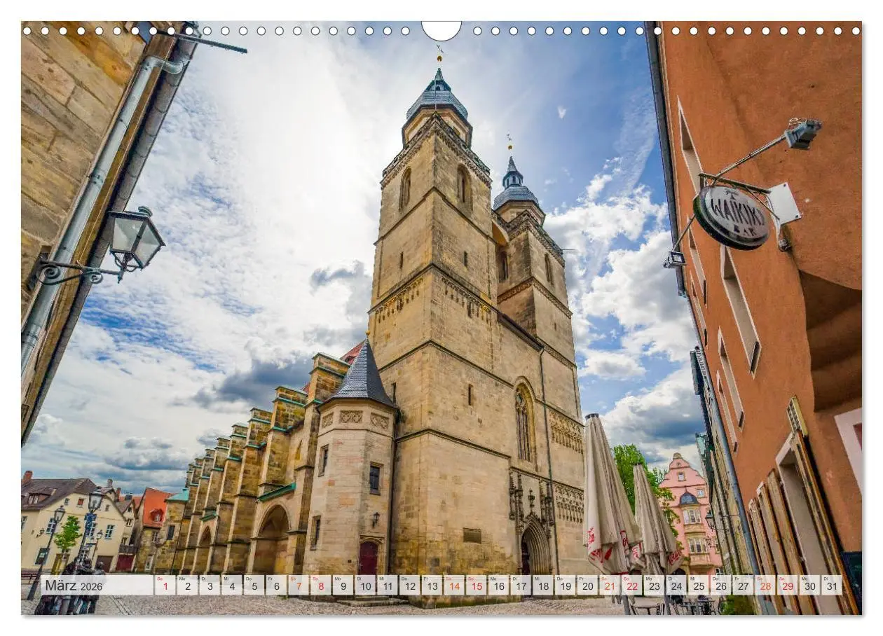 Bild: 9783457790939 | Bayreuth Impressionen (Wandkalender 2026 DIN A3 quer), CALVENDO...