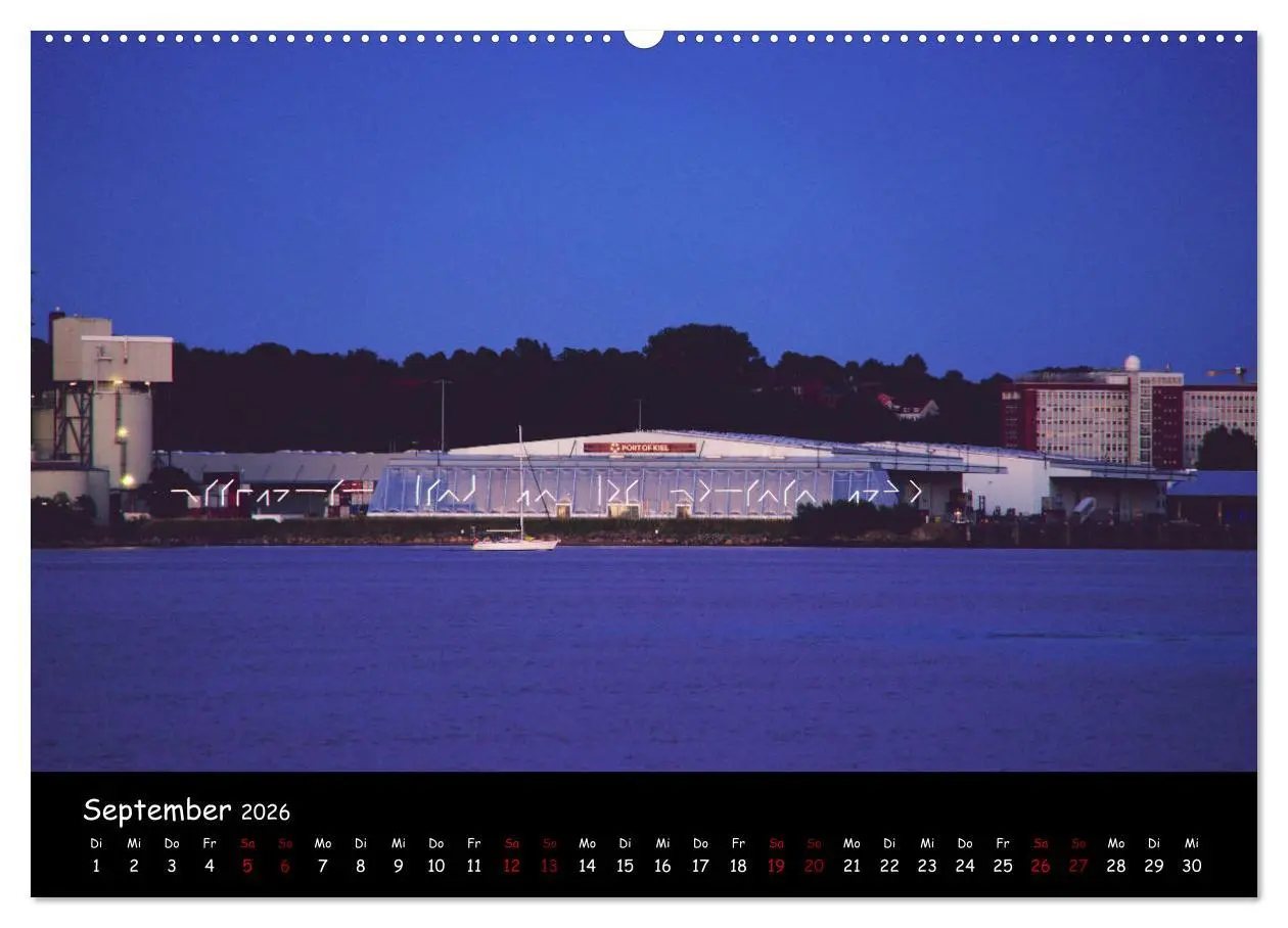 Bild: 9783457930939 | Kiel - Stadt an der Förde (Wandkalender 2026 DIN A2 quer), CALVENDO...