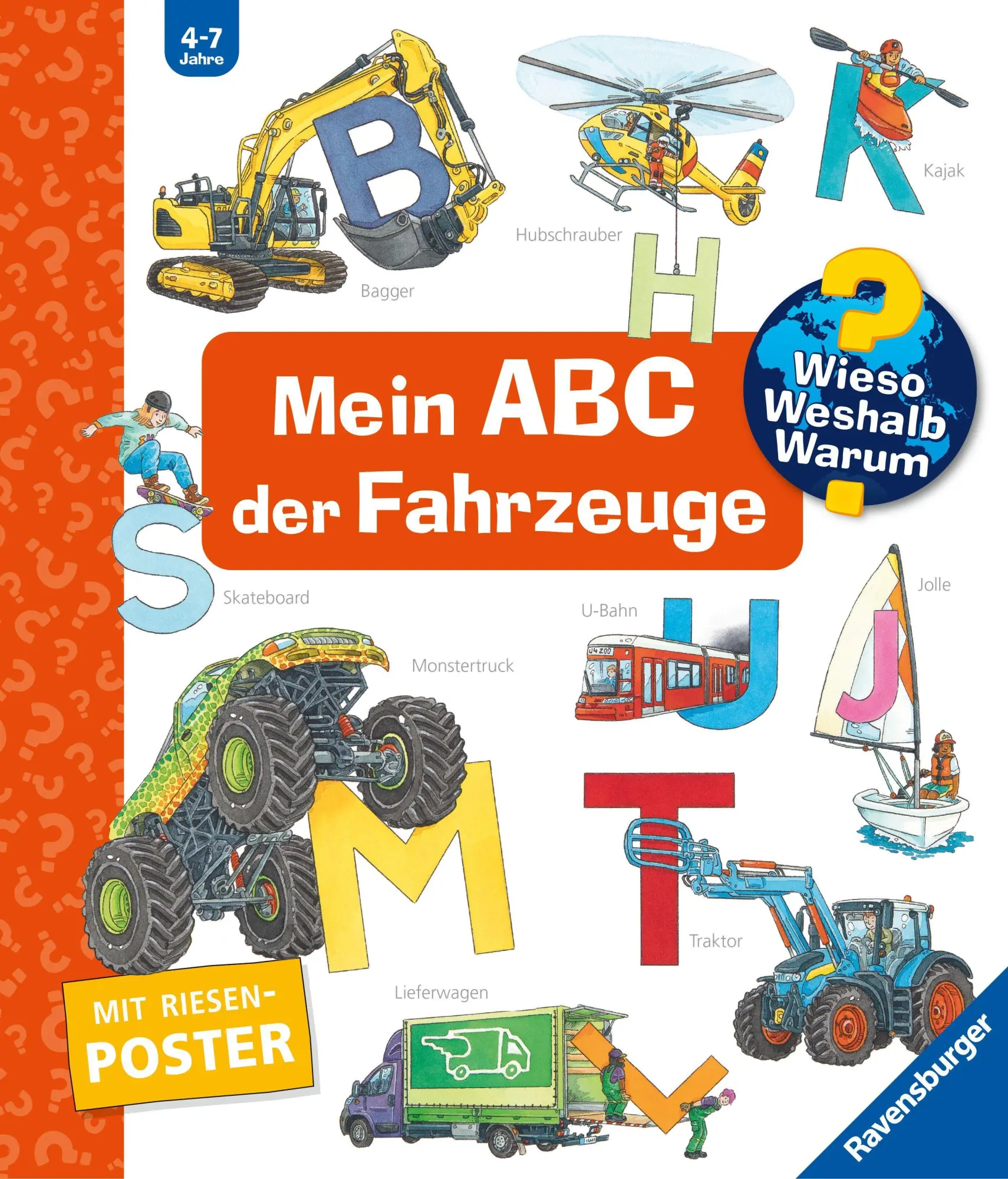 Cover: 9783473600939 | Wieso? Weshalb? Warum? Sonderband - Mein ABC der Fahrzeuge | Mennen