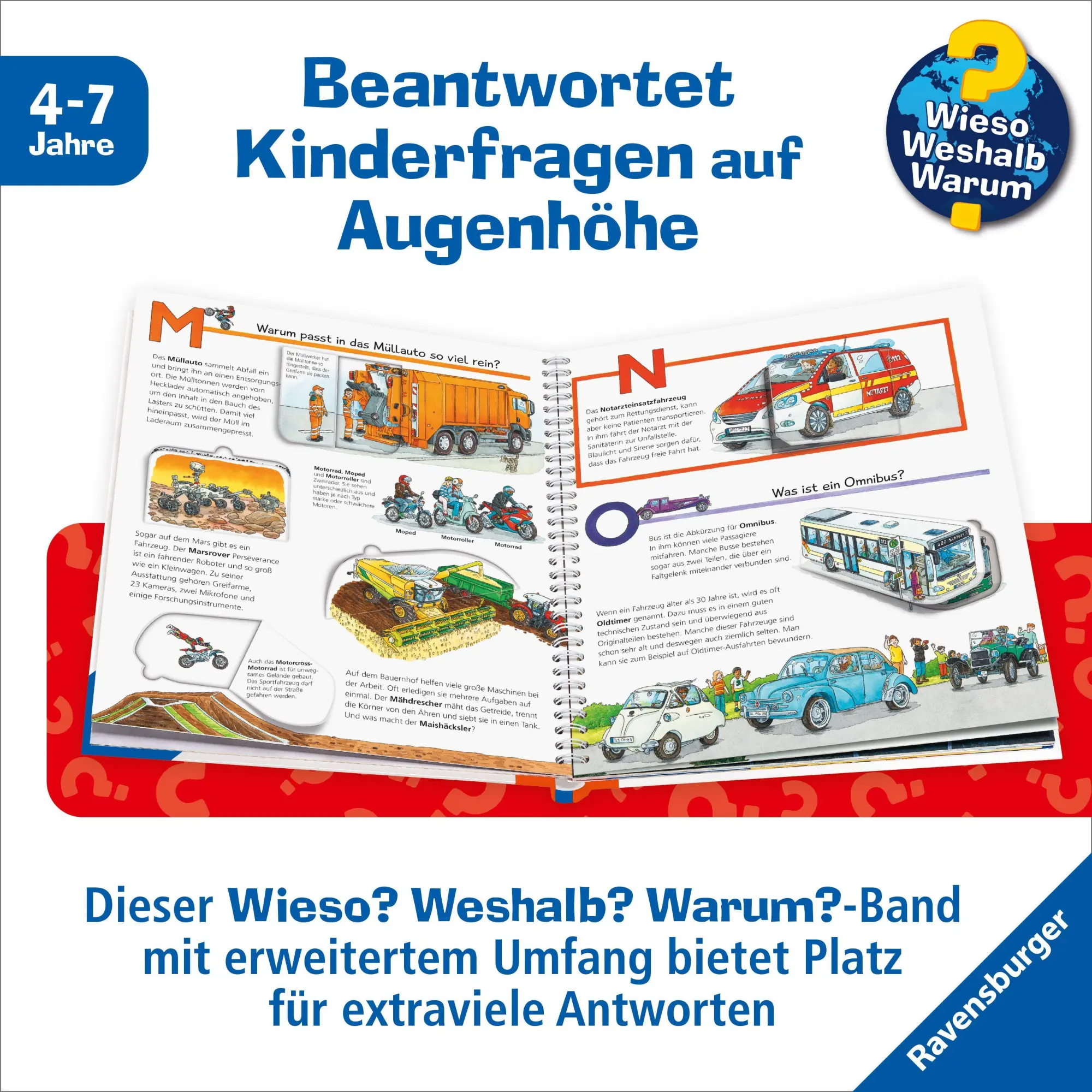 Bild: 9783473600939 | Wieso? Weshalb? Warum? Sonderband - Mein ABC der Fahrzeuge | Mennen