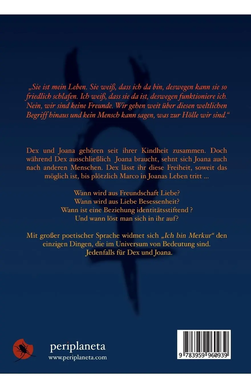 Rückseite: 9783959960939 | Ich bin Merkur | Roman | Ava Sergeeva | Taschenbuch | 150 S. | Deutsch