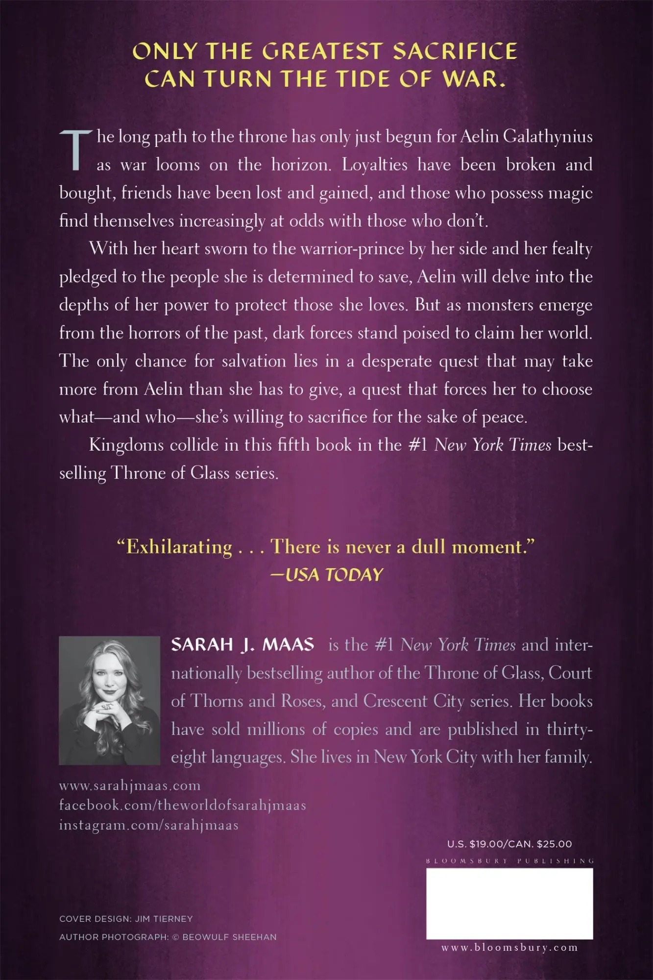 Rückseite: 9781639731039 | Empire of Storms | Sarah J Maas | Taschenbuch | Englisch | 2023