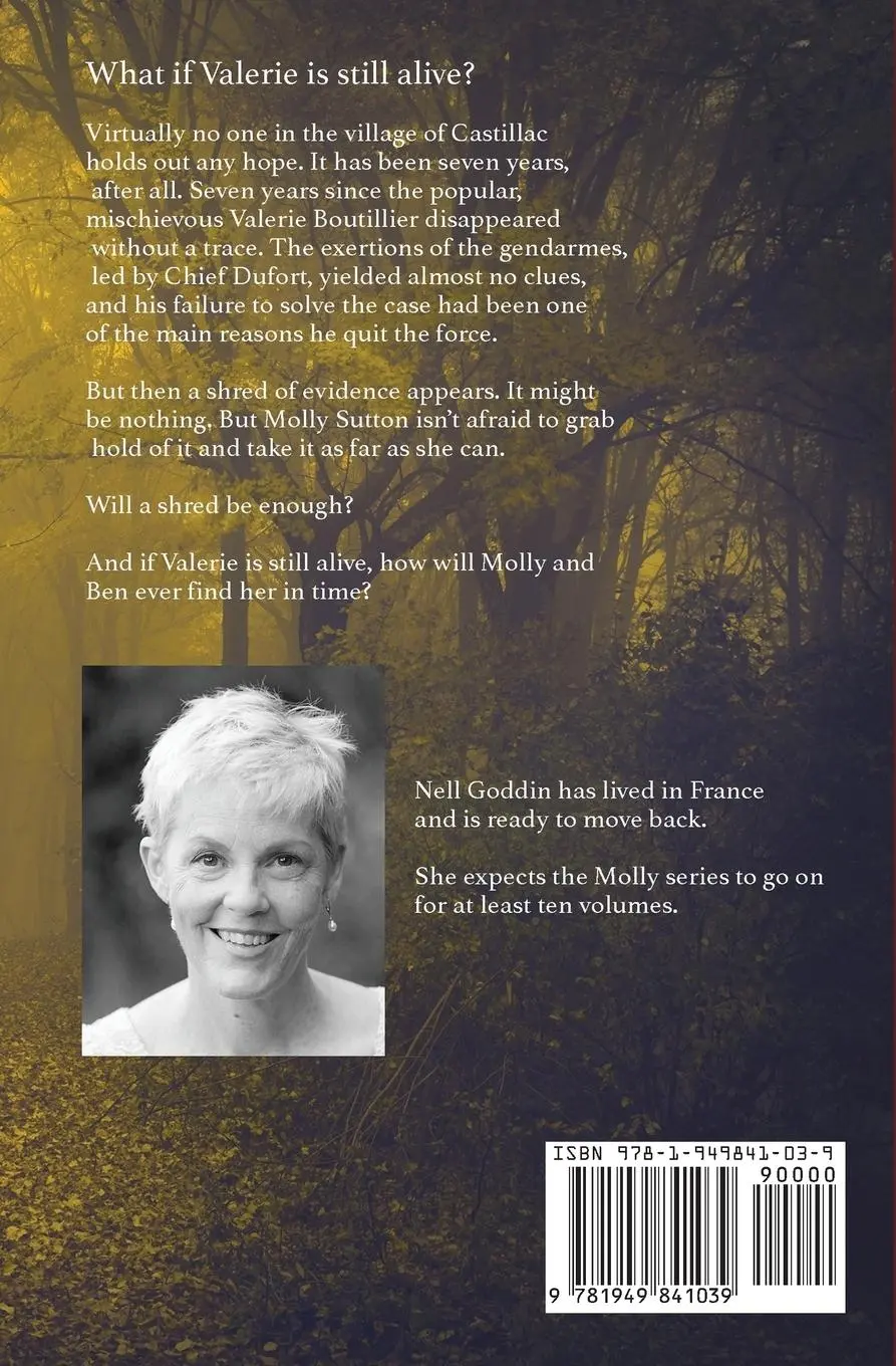 Rückseite: 9781949841039 | The Prisoner of Castillac | (Molly Sutton Mysteries 3) | Nell Goddin